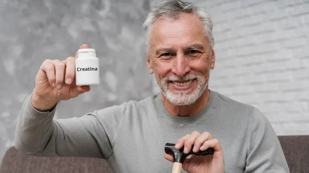 Creatina aumenta a massa muscular para todas as idades